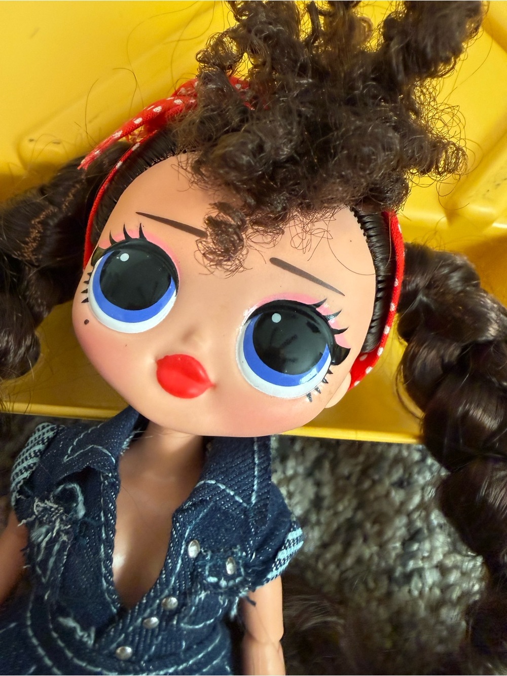 LOL Surprise OMG Busy B.B. Series 2 Fashion Doll Denim Outfit MGA Toys Dolls Gif
